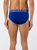 Greek Key Medusa swim briefs