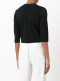 cropped cardigan