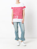 sequin stripes T-shirt