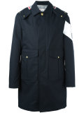 oversized flap pockets coat
