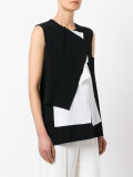 contrast folds top 