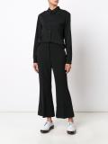 pointed collar shirt