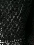 knitted lace cape