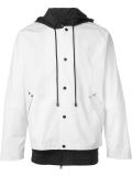 hooded bomber jacket