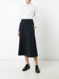flared cropped trousers