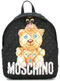 quilted bear backpack