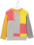 'Gibbon' patchwork jumper