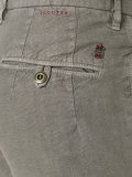pleat detail tapered trousers