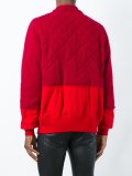 panelled bomber jacket