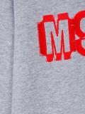 embroidered logo sweatshirt