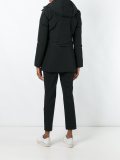 hooded zip-up jacket