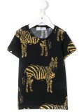 zebra print T-shirt