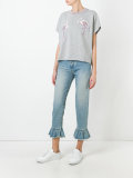 flamingo knit T-shirt 
