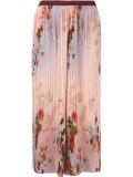 plissé cropped trousers