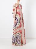 floral print asymmetric dress