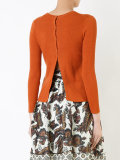 laced sleeve jumper
