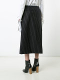 tailored wrap skirt 