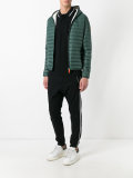 hooded padded jacket