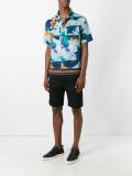 tropical print shirt