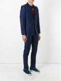 flap pockets two-piece suit