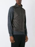 zipped waiscoat