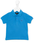 logo patch polo shirt 