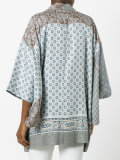 printed poncho 