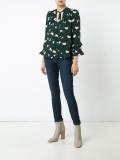 floral print blouse