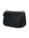 flap closure shoulder bag