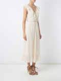 silk midi dress