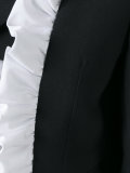 ruffled blazer