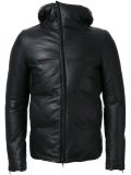 hooded padded jacket