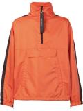 zipped collar jacket