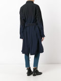 drawstring waist parka