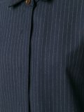 pinstripe shirt dress