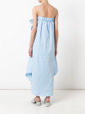 knot detail off-the-shoulder dress