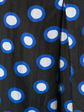 dots shift long dress
