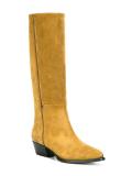 zip up knee high boots