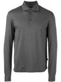 longsleeved polo shirt