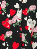 heart print shirt