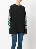 tulip print sweatshirt 