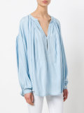 pleated blouse 