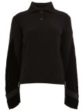 velvet sleeve jumper