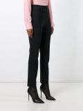 slim-fit tailored trousers