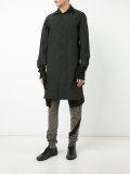 oversized zip detail shirt 