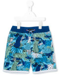 cool leopard print shorts