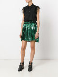 pleated sequin skirt 