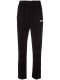 logo print track pants