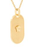 Medusa plaque necklace