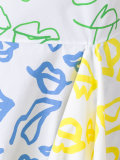 lip print dress